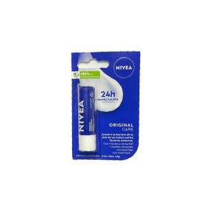 LABIAL NIVEA ORIGINAL CARE BARRA X 4.8 GR